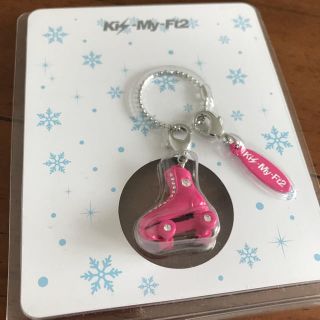 キスマイフットツー(Kis-My-Ft2)のKis-My-Ft2☆SNOW DOMEの約束 ローラーチャーム(アイドルグッズ)