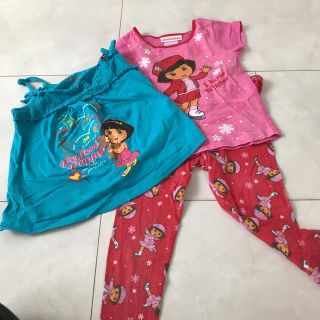 ディズニー(Disney)のＤＯＲＡ ドーラ パジャマ&キャミ セット 5T(下着)