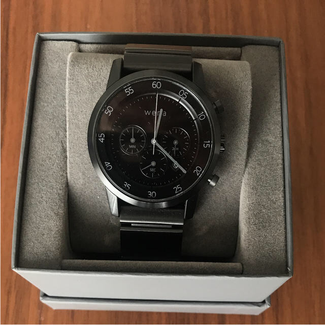 SONY(ソニー)の未使用★SONY Wena wrist WN-WC01B-H WN-WB01B メンズの時計(腕時計(アナログ))の商品写真