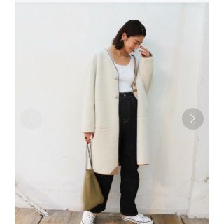 トゥデイフル(TODAYFUL)の★限定お値下げ 美品 トゥデイフル ボアコート 38 todayful (ロングコート)