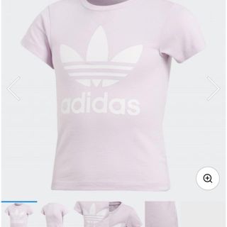 アディダス(adidas)のアディダス キッズ tシャツ ピンク(Tシャツ/カットソー)