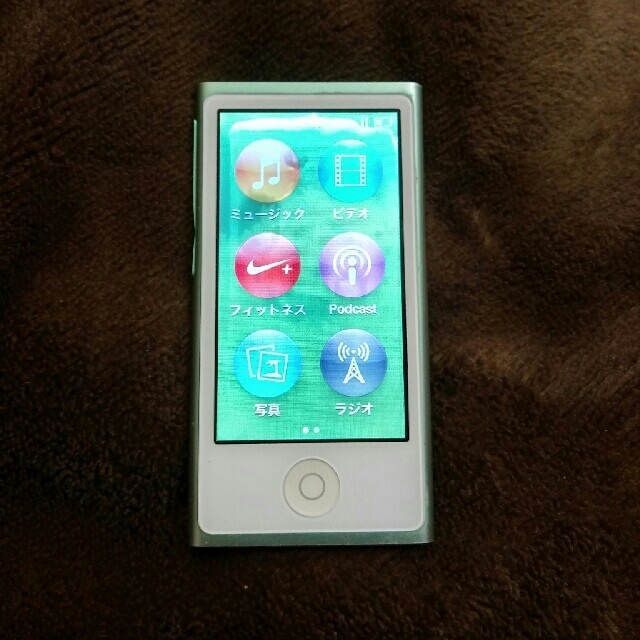 iPod nano 7世代　グリーン