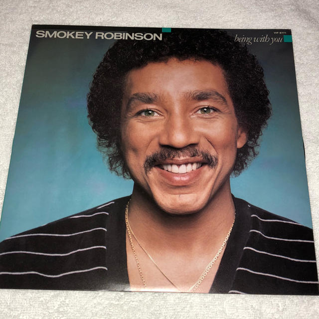 SMOKEY ROBINSON   BEING WITH YOU (LPレコード 楽器のDJ機器(レコード針)の商品写真