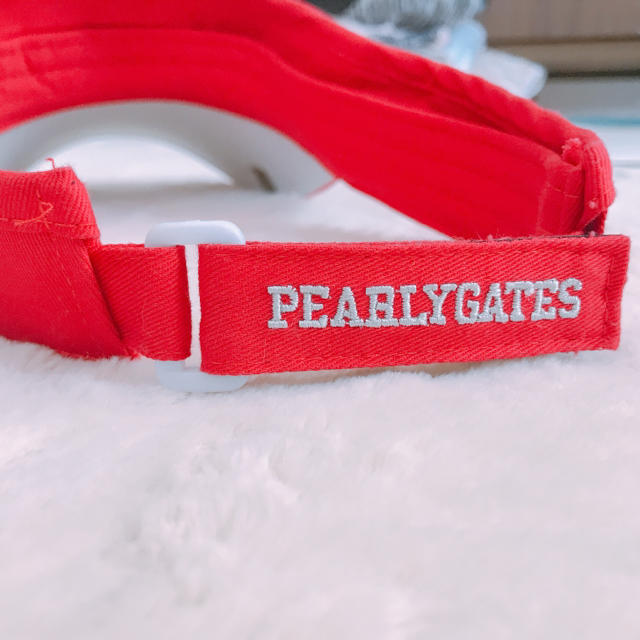 PEARLY GATES(パーリーゲイツ)のパーリーゲイツ♡サンバイザーおまけ付き スポーツ/アウトドアのゴルフ(その他)の商品写真
