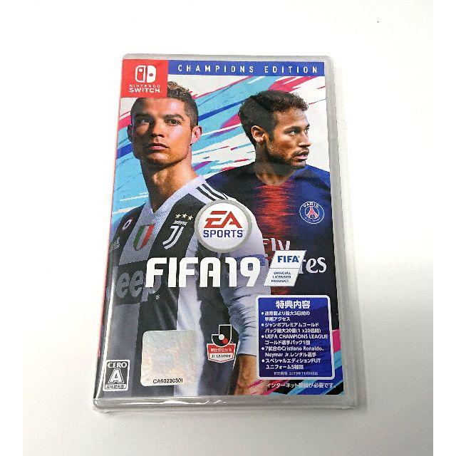【新品未開封】 FIFA 19 CHAMPIONS EDITION switch