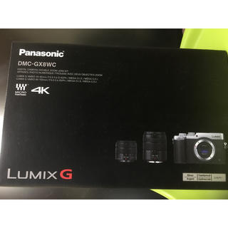 パナソニック(Panasonic)のLUMIXGX8ダブルズームキット(デジタル一眼)