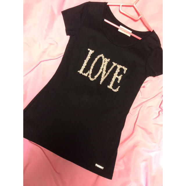 Rady(レディー)のRady パール Love Tシャツ レディースのトップス(Tシャツ(半袖/袖なし))の商品写真