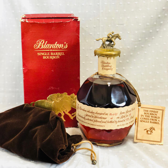 古酒 未開栓 Blanton's ブラントン 1991年 KENTUCKY STRAIGHT 古酒 未開栓 Blanton's ブラントン 1991年 KENTUCKY STRAIGHT