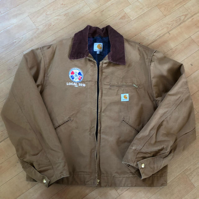 carhartt - Carhartt 企業コラボ ジャケットの通販 by m's shop carhartt - Carhartt 企業コラボ ジャケットの通販 by m's shop