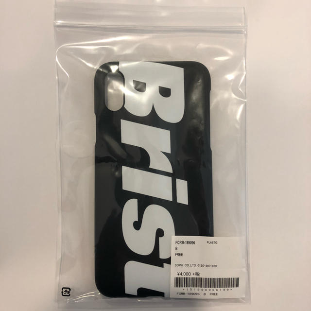 F.C.R.B.(エフシーアールビー)の【新品】ショップ袋付き FCRB iPhone X CASE  スマホ/家電/カメラのスマホアクセサリー(iPhoneケース)の商品写真