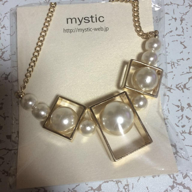 mystic(ミスティック)のパールネックレス レディースのアクセサリー(ネックレス)の商品写真