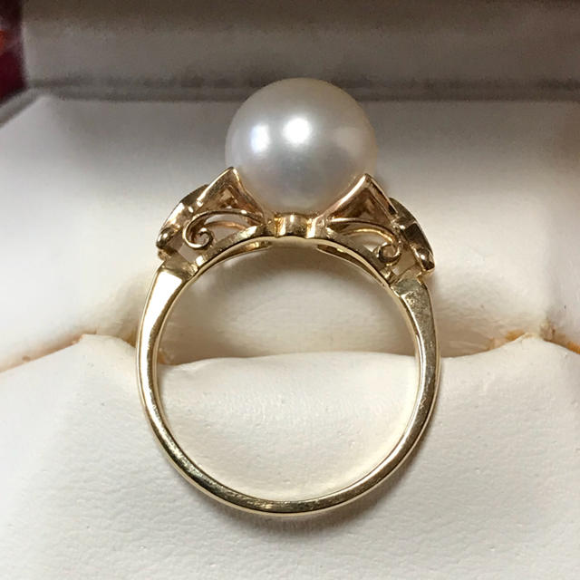 MIKIMOTO(ミキモト)の美品 MIKIMOTO 9ミリ パール リング TASAKI お好きな方にも！ レディースのアクセサリー(リング(指輪))の商品写真