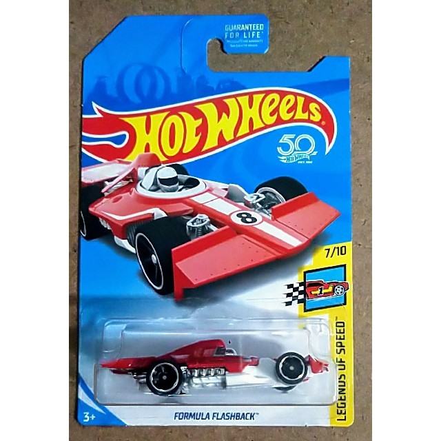 新品 Hot Wheels USKマート限定 FORMULA FLASHBACK エンタメ/ホビーのおもちゃ/ぬいぐるみ(ミニカー)の商品写真