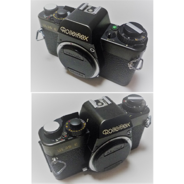 ローライ　ＲＯＬＬＥＩ　Rolleiflex SL35E  ブラックカメラ