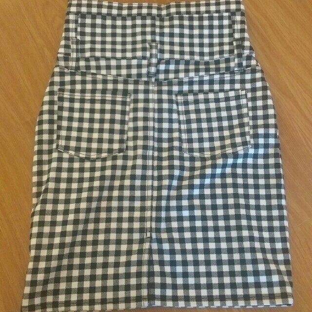 Ank Rouge(アンクルージュ)のギンガムチェックタイトスカート レディースのスカート(ひざ丈スカート)の商品写真