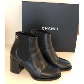 シャネル(CHANEL)の【千果様 専用】CHANELショートブーツ 34.5(ブーツ)