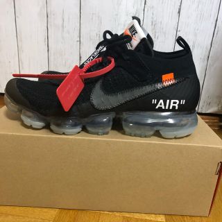 オフホワイト(OFF-WHITE)の27cm off-white Nike Air Vapor max (スニーカー)