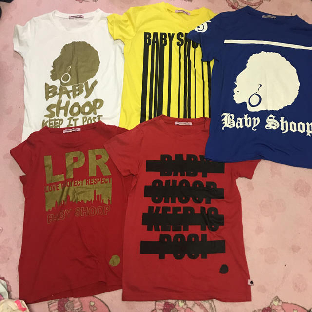 baby shoop(ベイビーシュープ)のPreciousgirl ダンス服 5枚セット まとめ売り キッズ/ベビー/マタニティのキッズ服女の子用(90cm~)(Tシャツ/カットソー)の商品写真