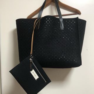 【美品】MARNI パンチングトート