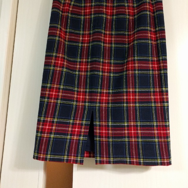 UNITED ARROWS(ユナイテッドアローズ)のUNITED ARROWS　blanc basque チェック タイトスカート レディースのスカート(ひざ丈スカート)の商品写真