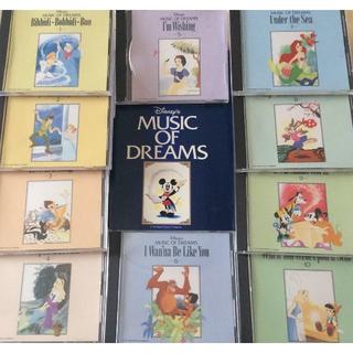 ディズニー(Disney)のディズニー ミュージック・オブ・ドリームス　CD10枚セット(キッズ/ファミリー)