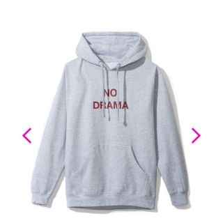 オフホワイト(OFF-WHITE)の正規新品 DRAMATIC GREY HOODY MEDIUM(パーカー)