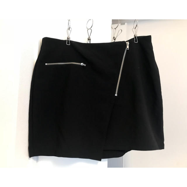 H&M(エイチアンドエム)のタイトスカート h&m ミニスカート 黒 ブラック レディースのスカート(ミニスカート)の商品写真