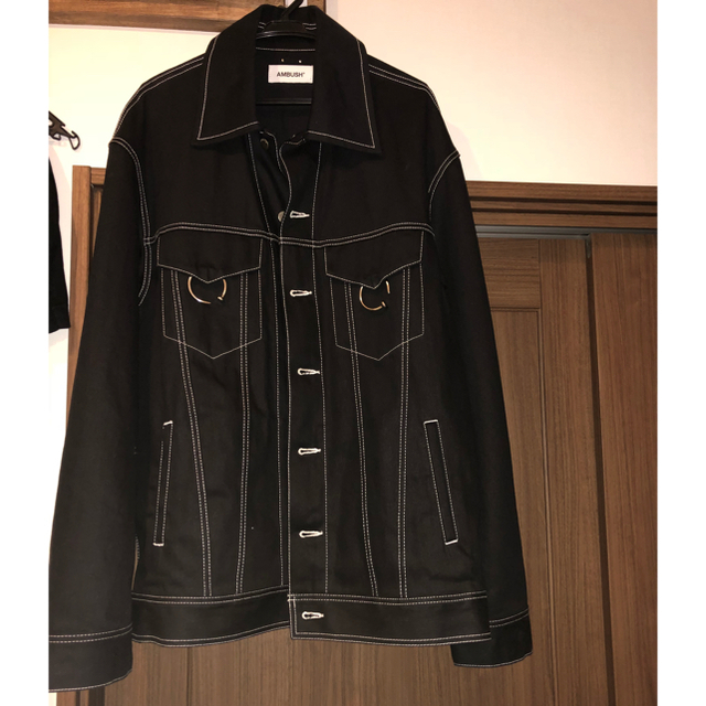 AMBUSH(アンブッシュ)のAmbush オーバーサイズデニム 最終値下げ 早い者勝ち メンズのジャケット/アウター(Gジャン/デニムジャケット)の商品写真