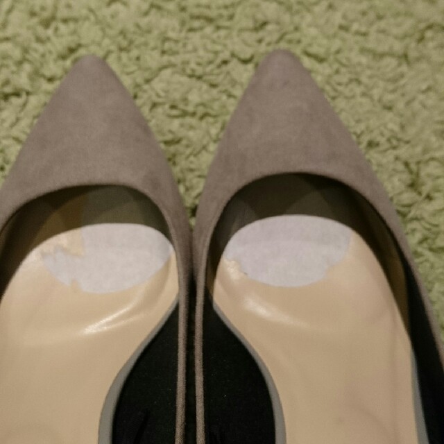 GU(ジーユー)のGU/マシュマロポインテッドパンプス(L/グレー) レディースの靴/シューズ(ハイヒール/パンプス)の商品写真