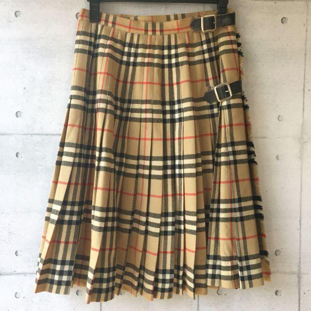 BURBERRY(バーバリー)のバーバリー Burberry ノバチェック スカート Sサイズ　美品です。 レディースのスカート(ひざ丈スカート)の商品写真