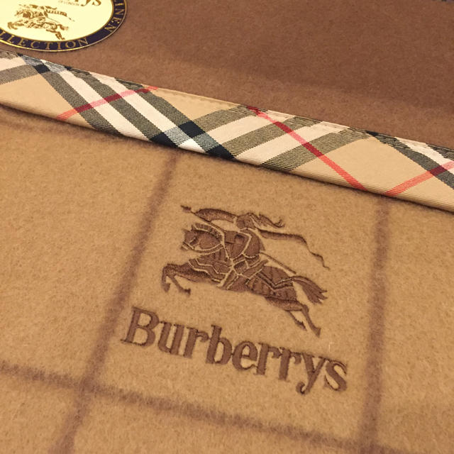 BURBERRY(バーバリー)の新品！BURBERRYS バーバリーズ 毛布 シングルサイズ  ウール100% インテリア/住まい/日用品の寝具(毛布)の商品写真