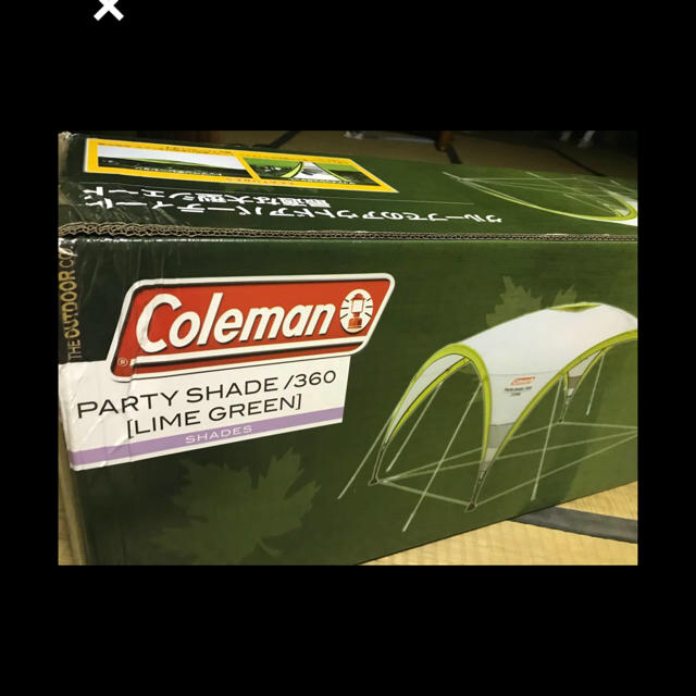 Coleman(コールマン)の値引き レア コールマン パーティーシェード 360廃盤  スポーツ/アウトドアのアウトドア(テント/タープ)の商品写真