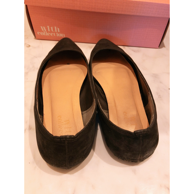 ViS(ヴィス)のwith collection 黒 パンプス レディースの靴/シューズ(ハイヒール/パンプス)の商品写真