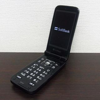 ソフトバンク(Softbank)の美品 ソフトバンク PANTONE 3(001SH)ブラック(携帯電話本体)