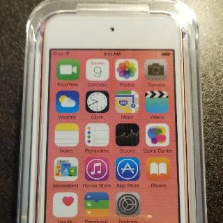 アイポッドタッチ(iPod touch)のipod touch 第5世代32gb (ピンク)(ポータブルプレーヤー)