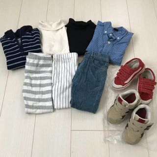 ニューバランス(New Balance)のお値下げ【まとめ売り】子供服 秋物 靴 男の子 90〜100 15㌢(スニーカー)