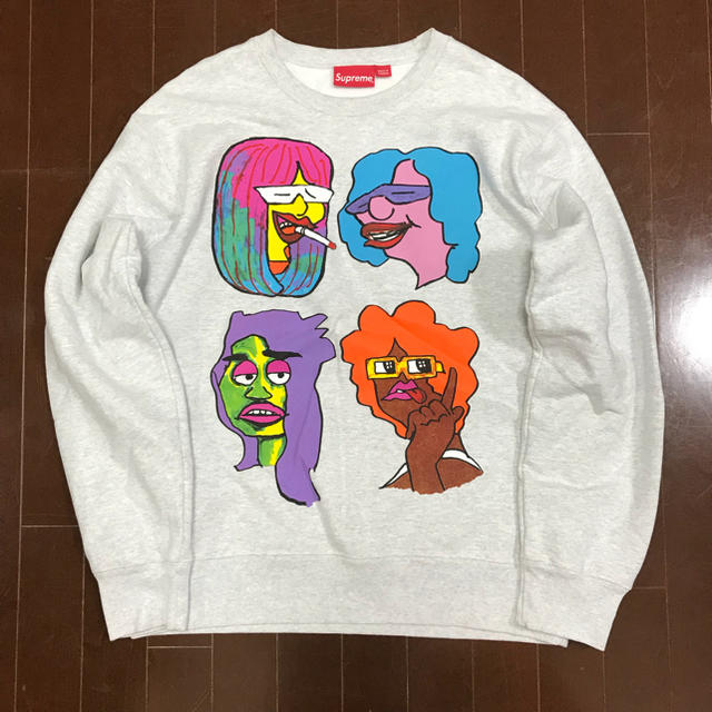 supreme gonz heads crewneck sweat