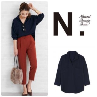 エヌナチュラルビューティーベーシック(N.Natural beauty basic)のN.NBB ビッグシャツ(シャツ/ブラウス(長袖/七分))