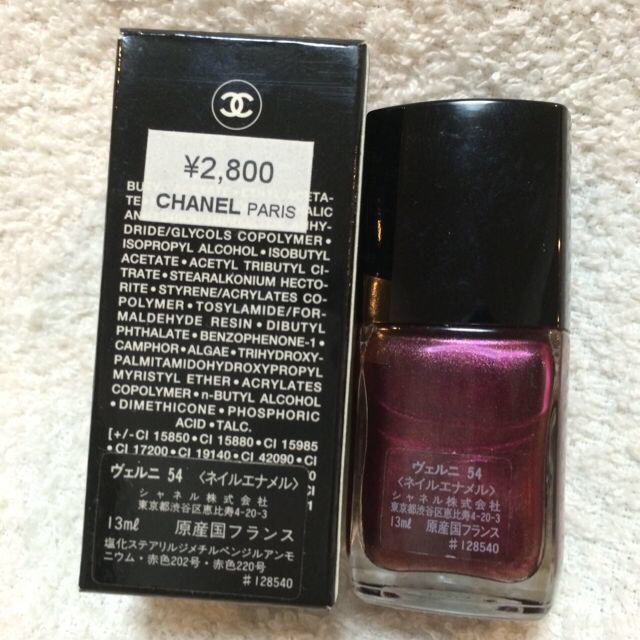 CHANEL(シャネル)のシャネル ネイルカラー 54 コスメ/美容のネイル(その他)の商品写真