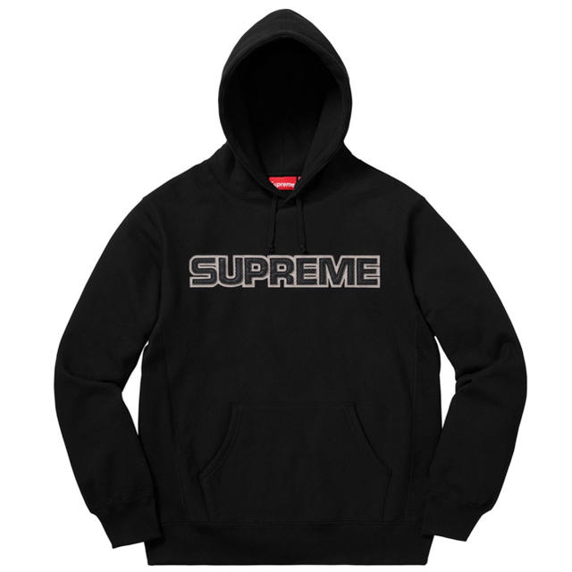 Supreme   パーカー 18aw BLACK Mサイズ