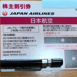 ジャル(ニホンコウクウ)(JAL(日本航空))の日本航空株主優待割引券(航空券)