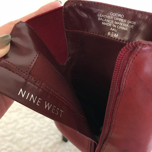 NINE WEST(ナインウエスト)の新品 NINE WEST ショートブーツ  レディースの靴/シューズ(ブーツ)の商品写真