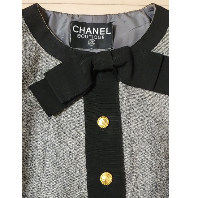 CHANEL(シャネル)のシャネル　ヴィンテージワンピース レディースのワンピース(ロングワンピース/マキシワンピース)の商品写真