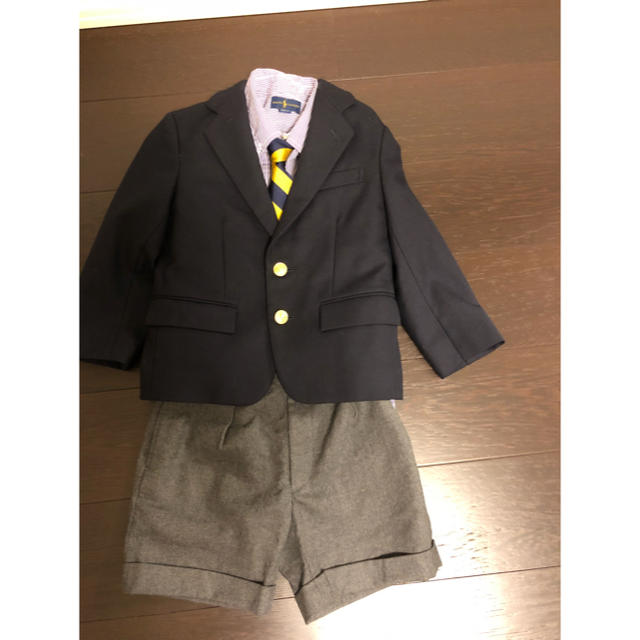 Ralph Lauren(ラルフローレン)のラルフローレン入学式スーツ キッズ/ベビー/マタニティのキッズ服男の子用(90cm~)(ドレス/フォーマル)の商品写真