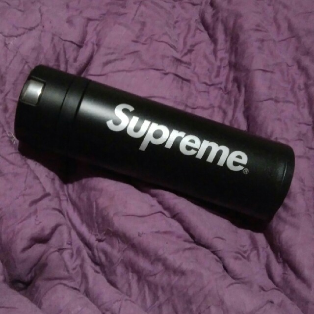 Supreme(シュプリーム)のSupreme x Zojirushi STEEL MUG black インテリア/住まい/日用品のキッチン/食器(タンブラー)の商品写真