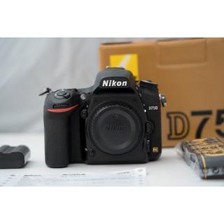 ニコン(Nikon)の【予備バッテリー付】Nikon D750ボディ フルサイズ ニコン 本体(デジタル一眼)