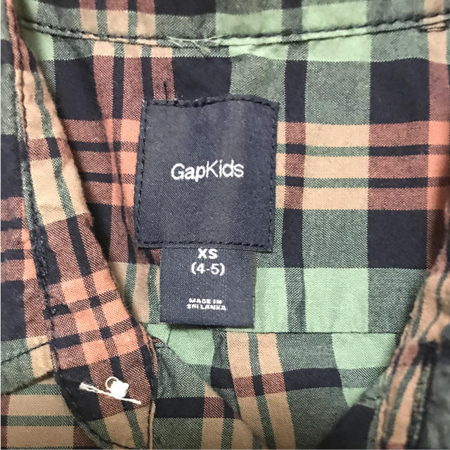 GAP Kids(ギャップキッズ)のGAP ギャップ キッズ 半袖シャツ 110 キッズ/ベビー/マタニティのキッズ服男の子用(90cm~)(ブラウス)の商品写真