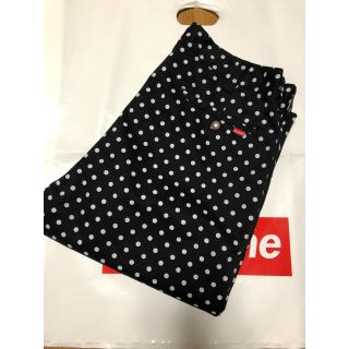 【送料込】32 Supreme Work Pant 黒 ドット