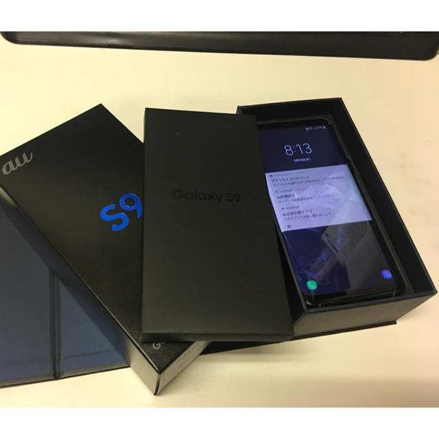 SAMSUNG - au 【Galaxy S9】ブラック 新品 SIMロック解除済