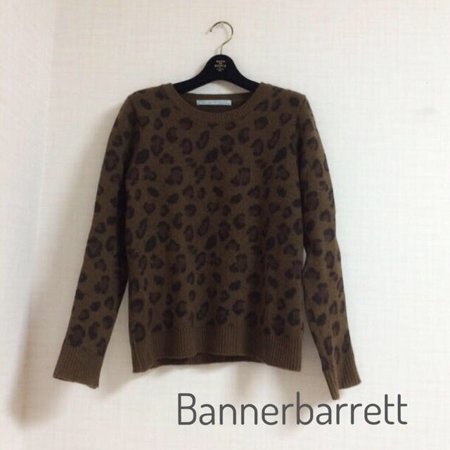 Banner Barrett(バナーバレット)のバナー♡レオパードニット レディースのトップス(ニット/セーター)の商品写真